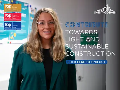 Mobile Version Saint-Gobain Employees Make a contribution towards Light Sustainable Construction